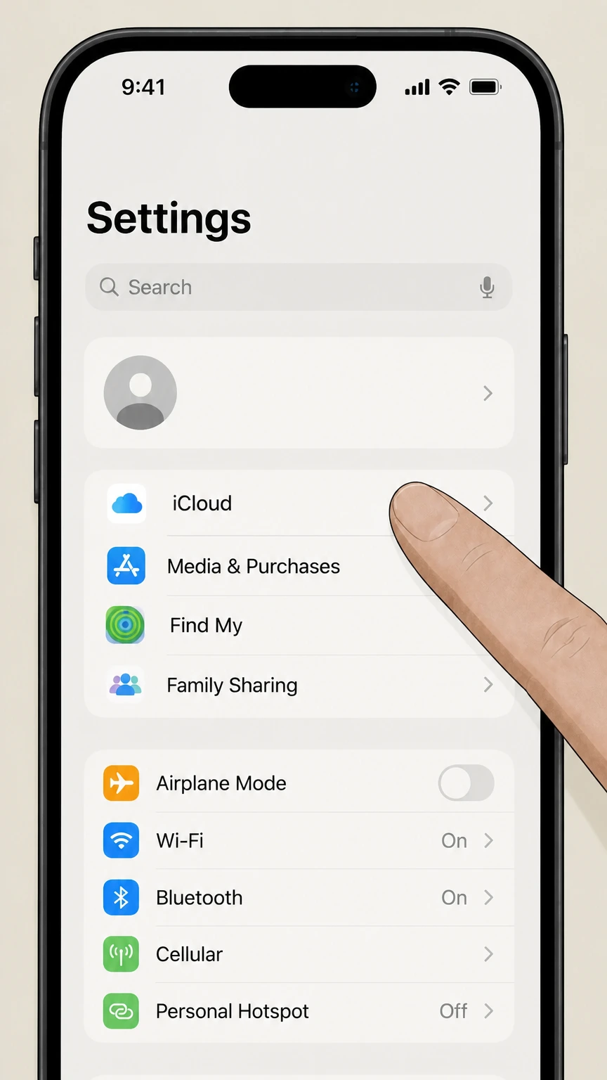 iCloud+ ios cancellation: Open iCloud