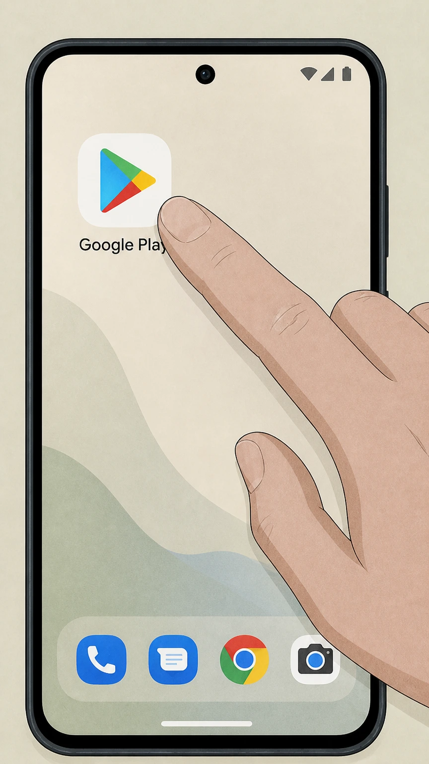 Instant Checkmate Google Play-billed subscription: Open Google Play