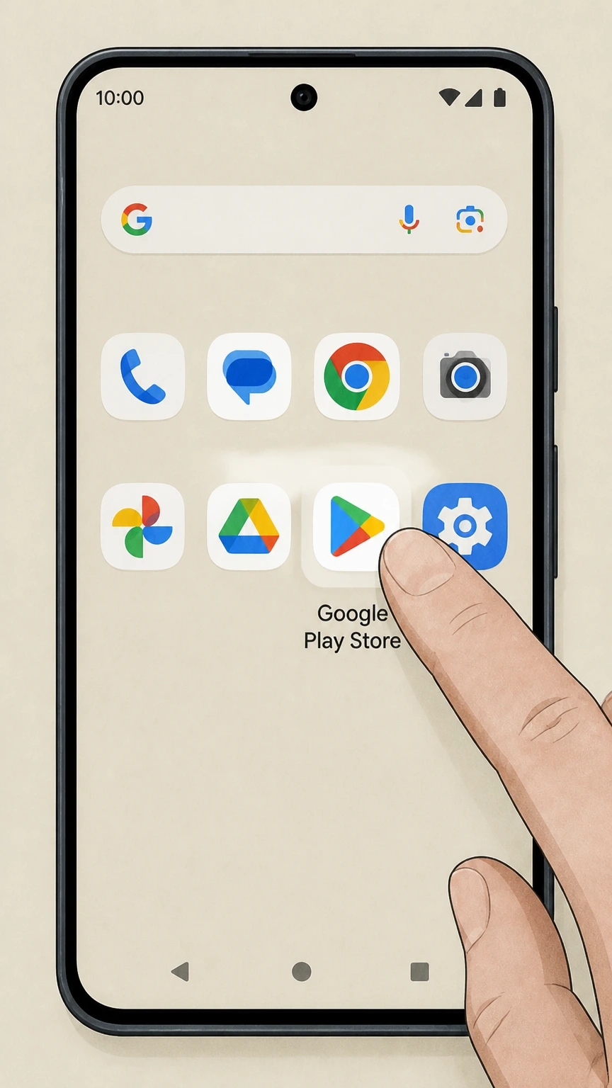 LinkedIn Google Play app (Google Play–billed Premium) cancellation: Open Google Play Store