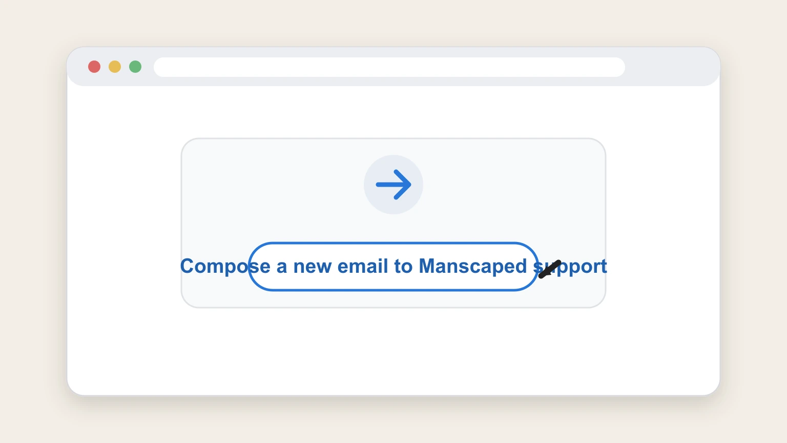 Manscaped Cancel by email with Manscaped support cancellation: Compose a new email to Manscaped support