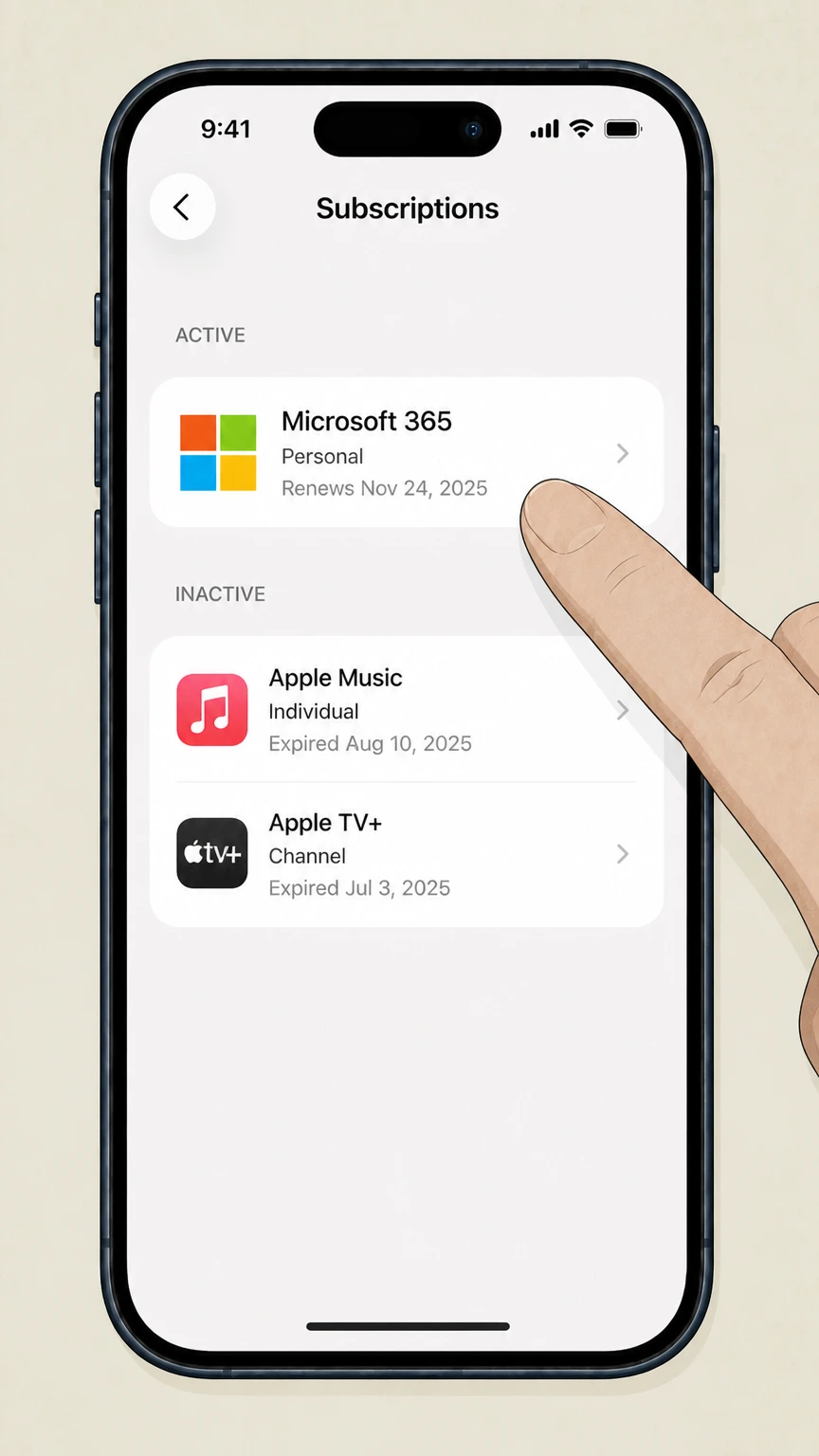 Microsoft 365 app-store cancellation: Choose the provider