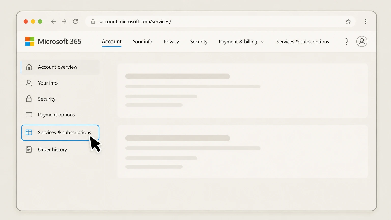 Microsoft 365 web cancellation: Identify direct, store, or reseller billing