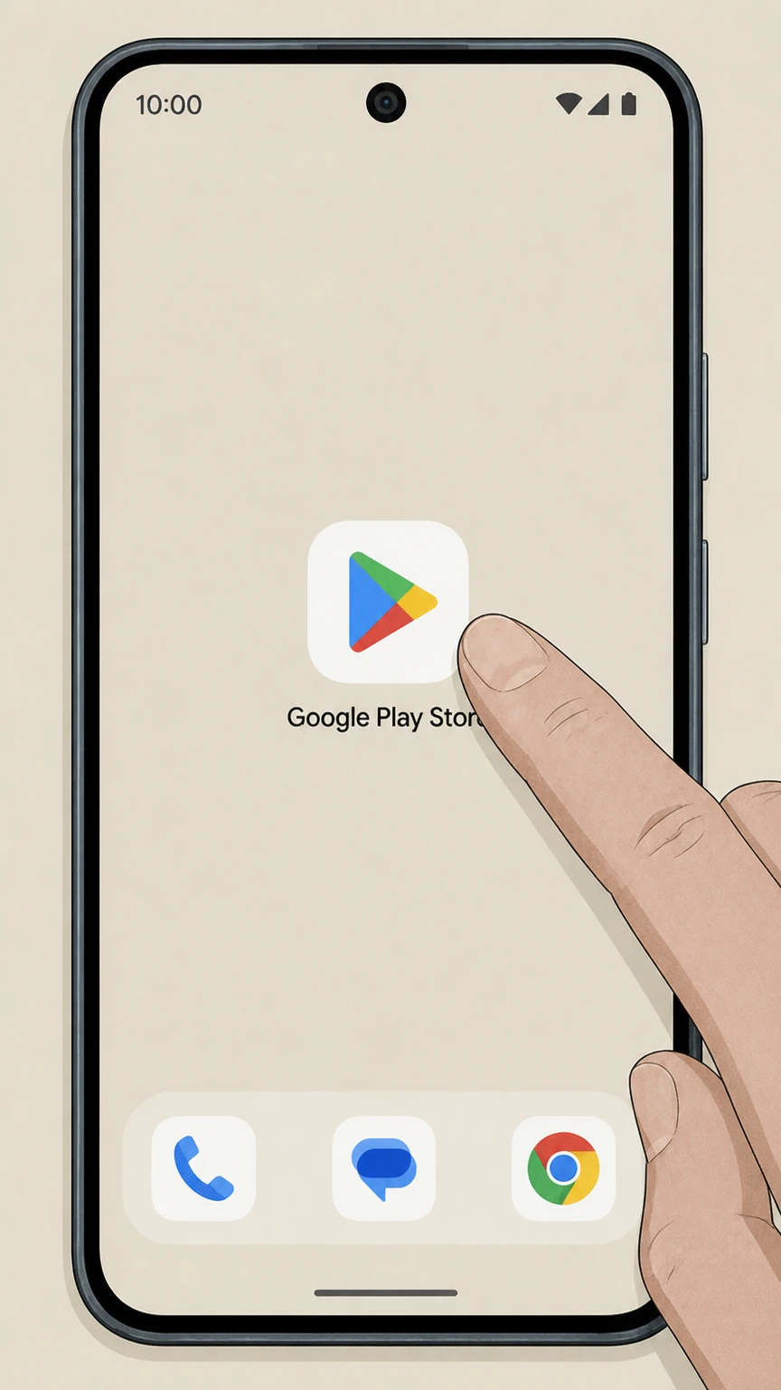 National Geographic Google Play (Android) cancellation: Open Google Play Store