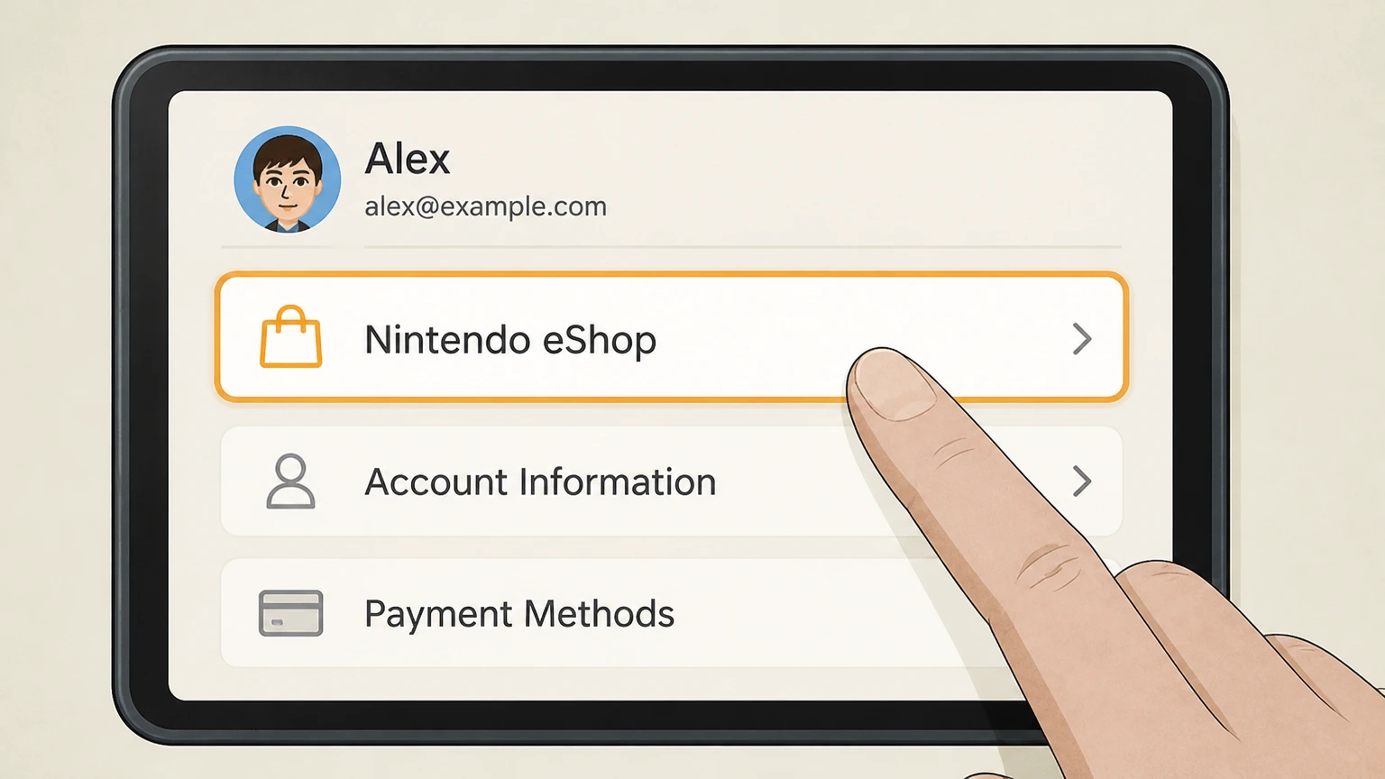 Nintendo Switch Online switch cancellation: Open Nintendo eShop