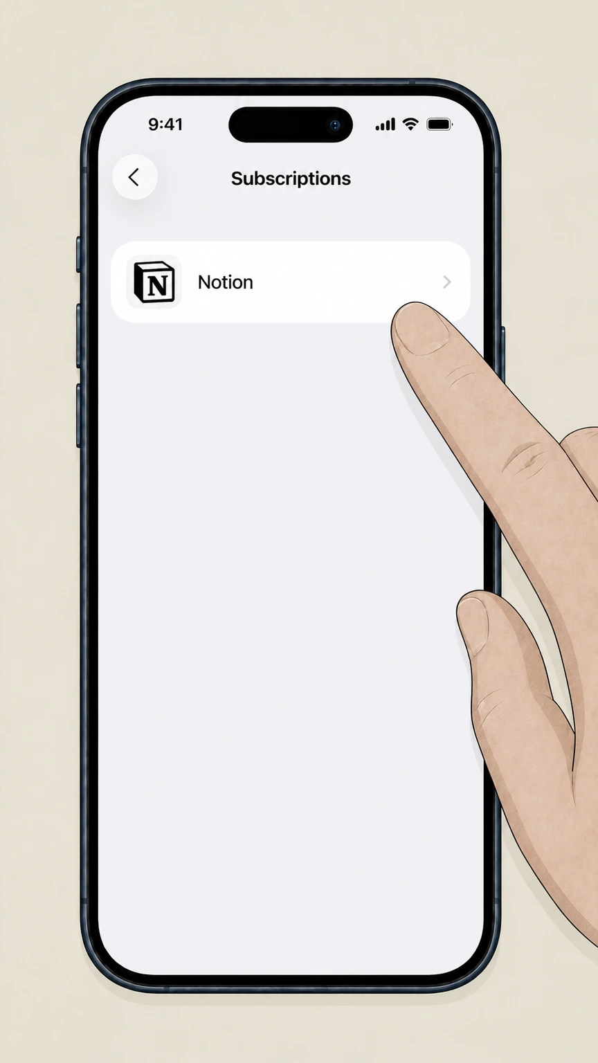 Notion ios cancellation: Choose Notion