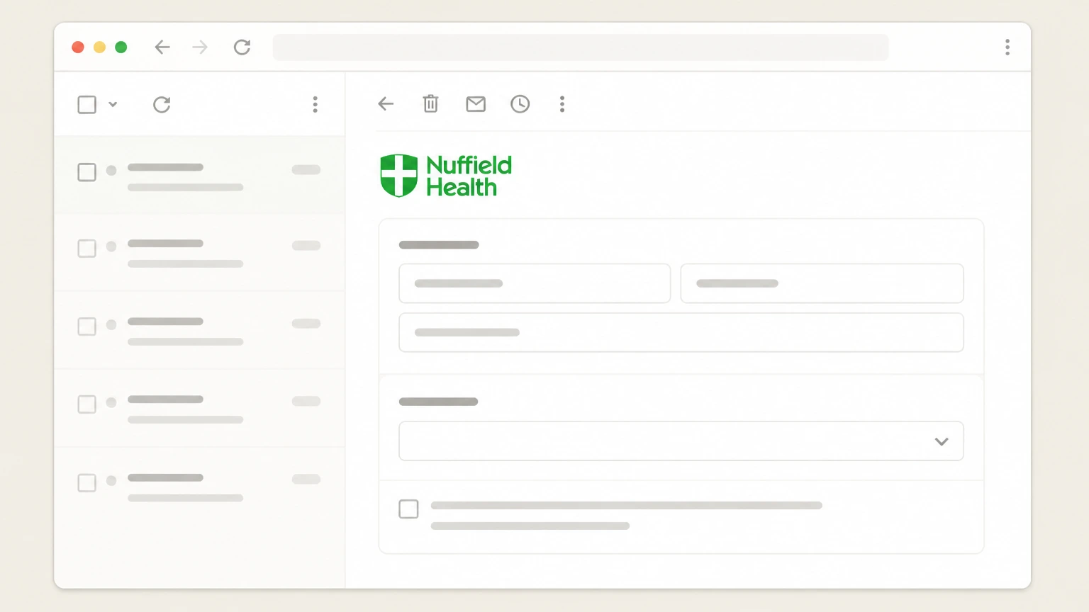 Nuffield Health Use the online request‑to‑cancel form (online joiners) cancellation: Complete the online cancellation form