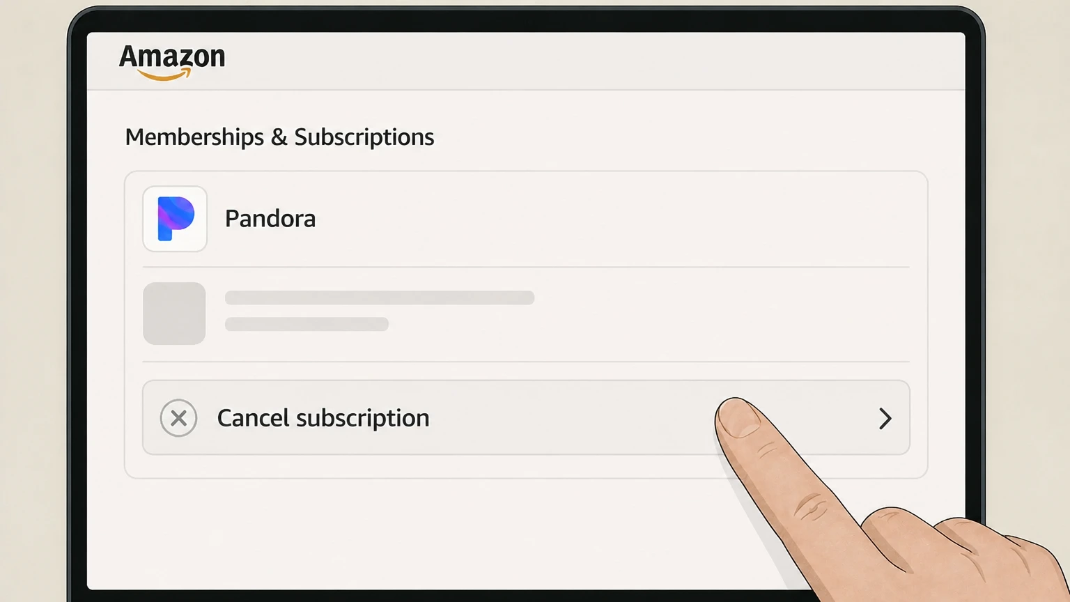 Pandora cancel pandora through amazon: Turn off renewal