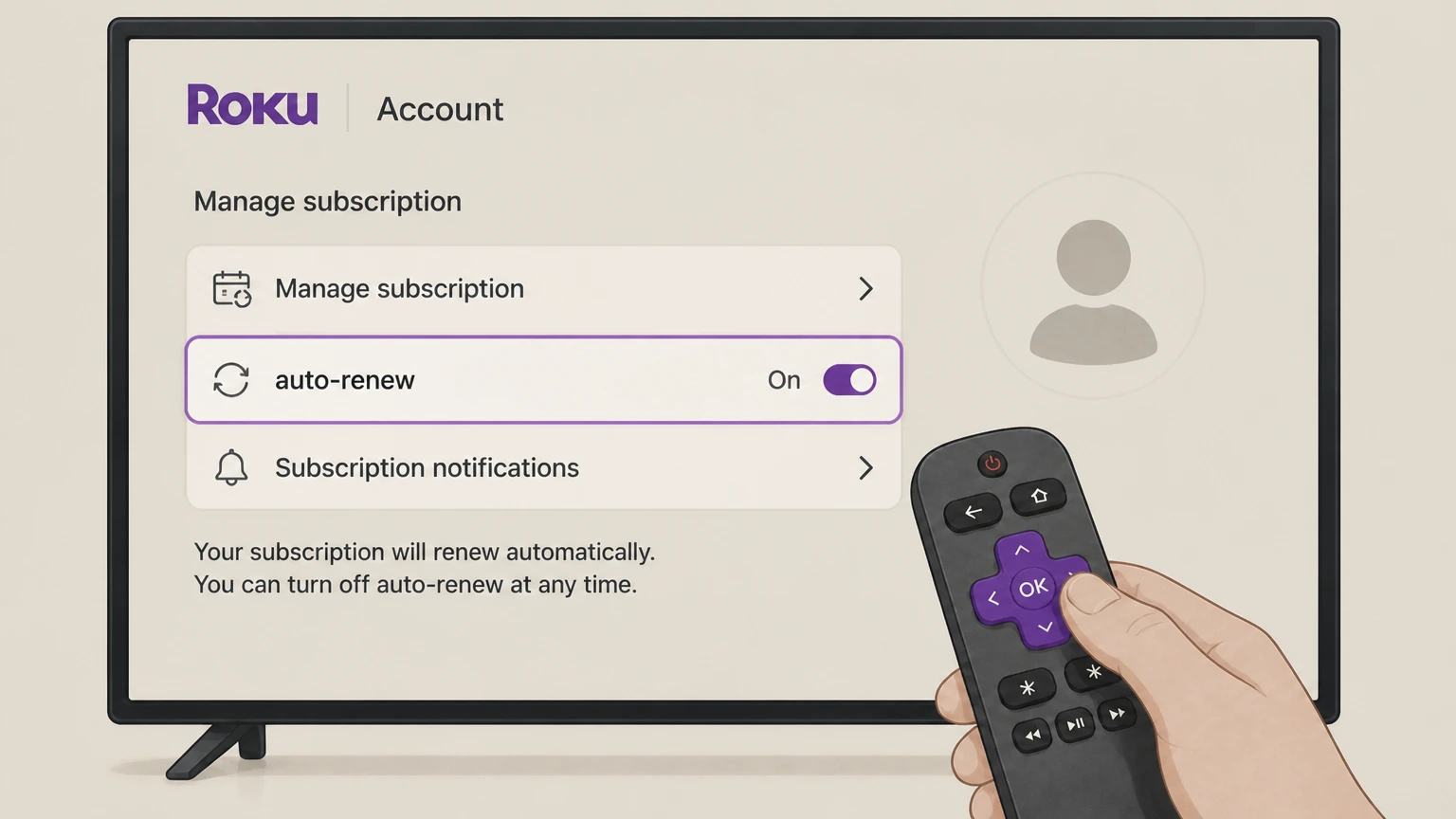Pandora roku cancellation: Turn off auto-renew