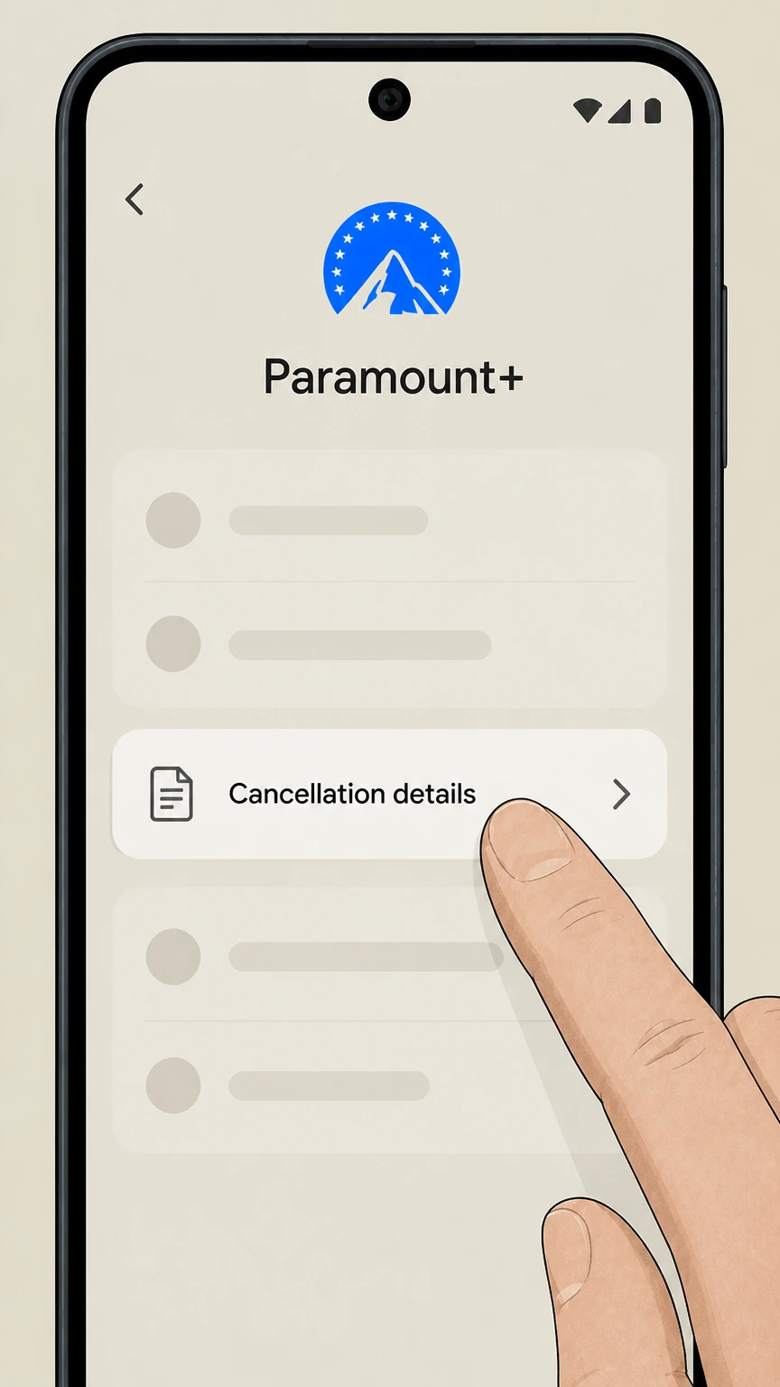 Paramount+ cancel a google play subscription: Save the expiration date