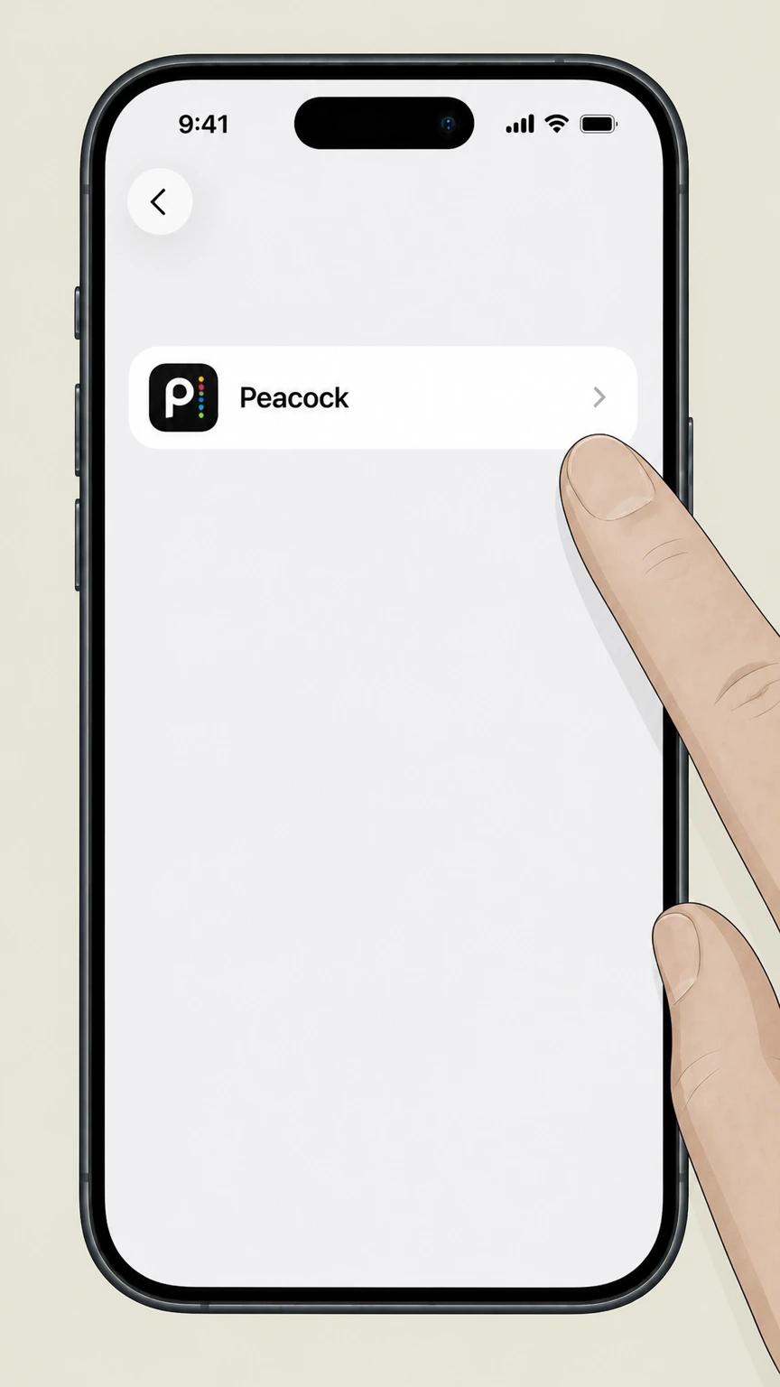Peacock cancel an app store subscription: Choose the provider