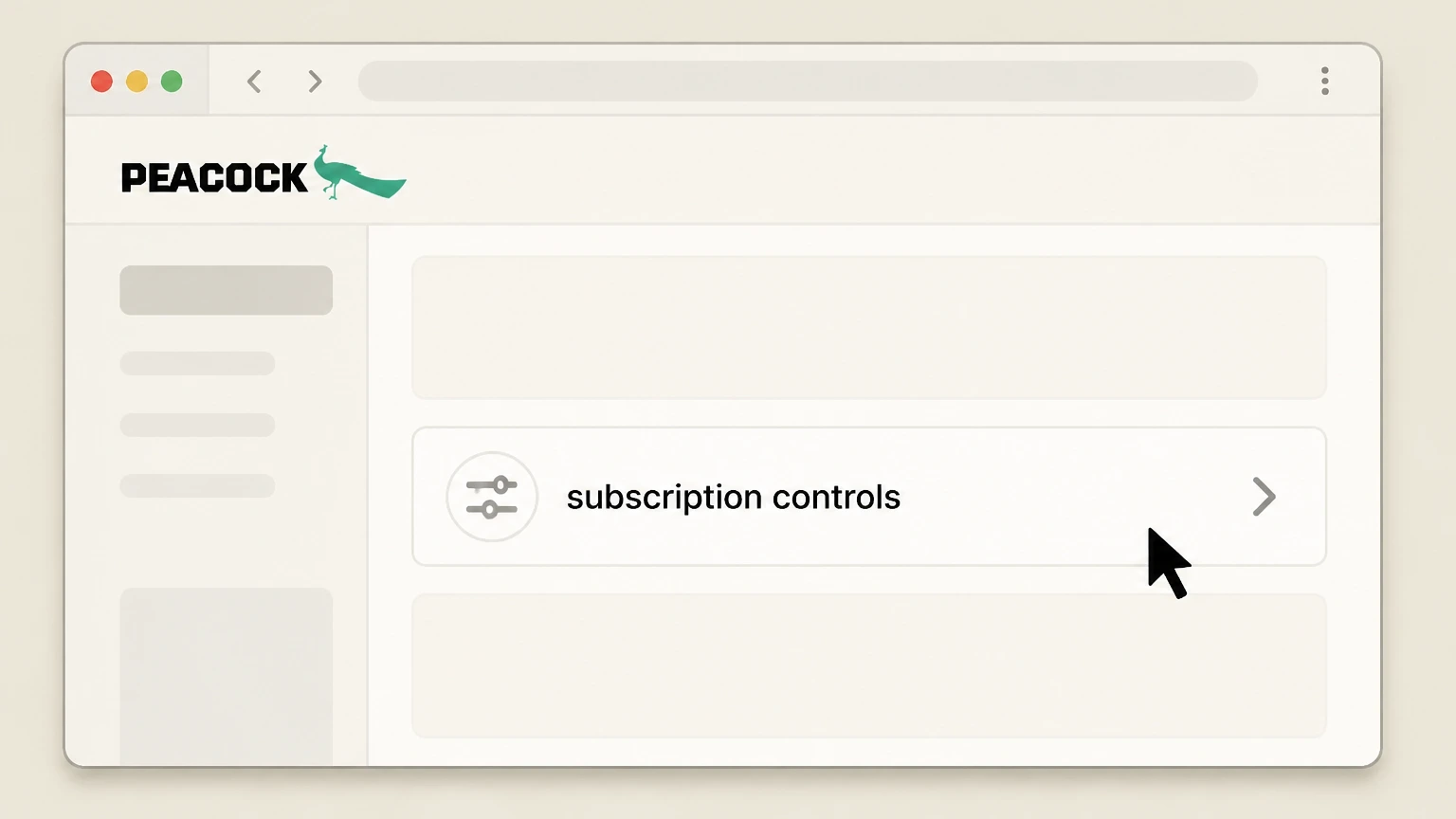 Peacock cancel peacock through a third-party billing partner: Find subscription controls