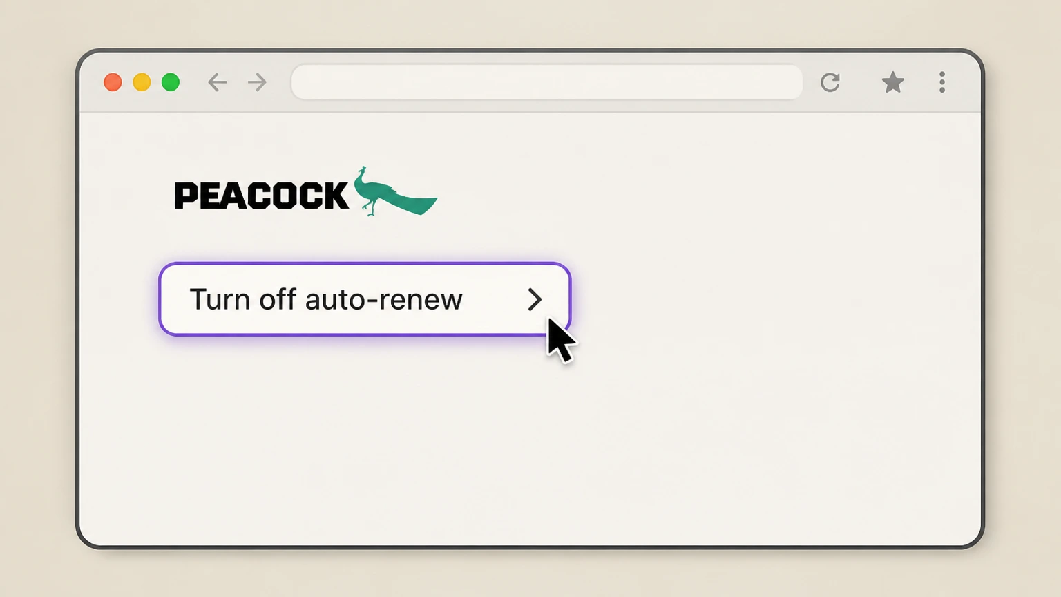 Peacock cancel a roku-billed subscription: Turn off auto-renew