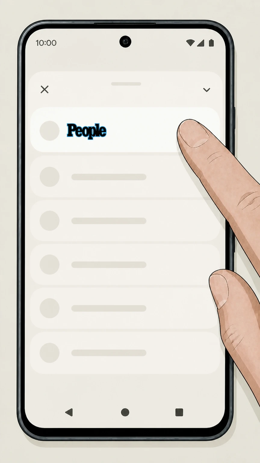 People Android (Google Play billing) cancellation: Select People