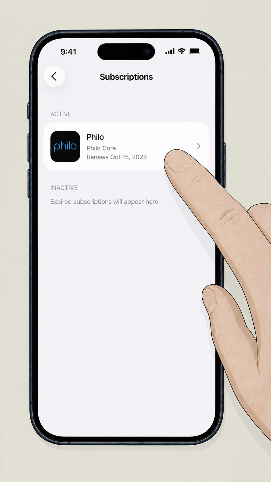 Philo ios cancellation: Choose Philo
