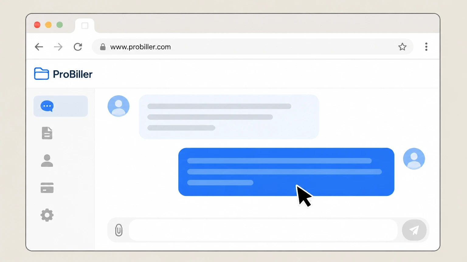 ProBiller Web live chat via ProBiller site cancellation: Ask the agent to cancel recurring billing