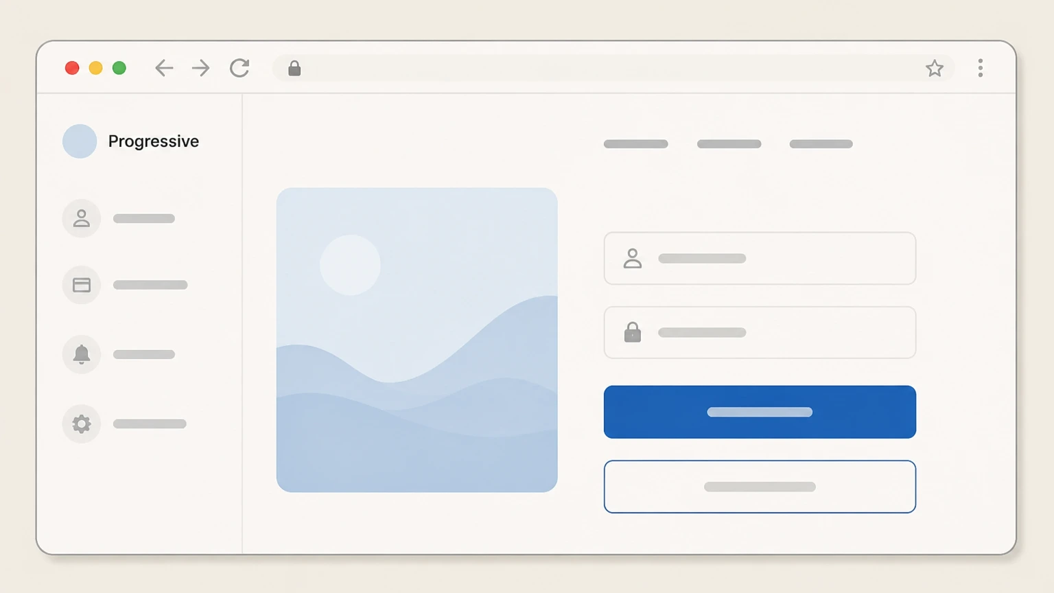 Progressive Cancel via online account and chat cancellation: Sign in to your Progressive account