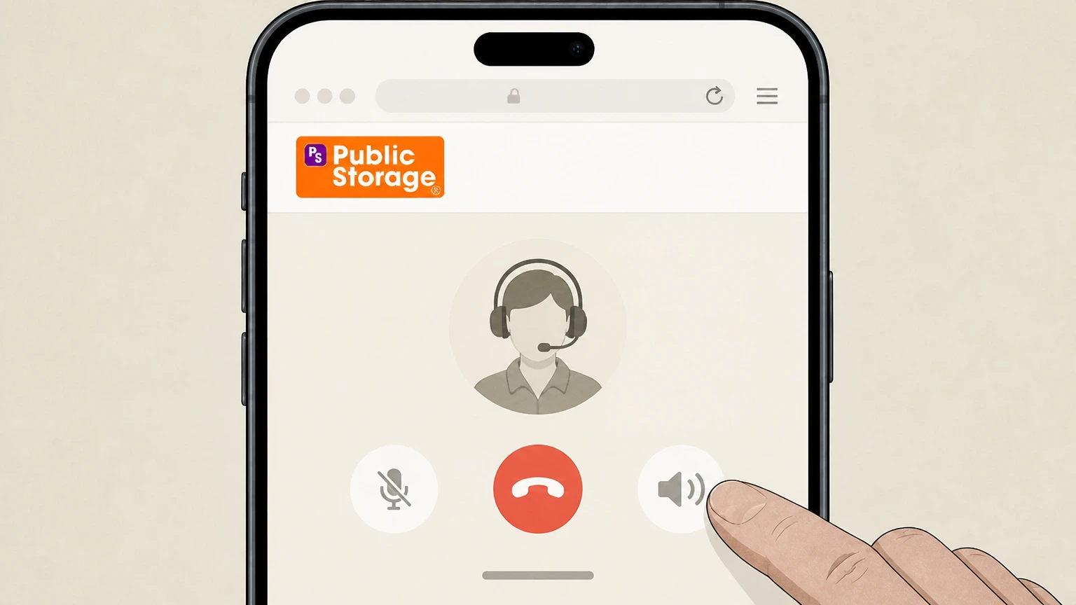 Public Storage Phone support with Public Storage cancellation: Ask the specialist to schedule your move‑out at least 7 days ahead
