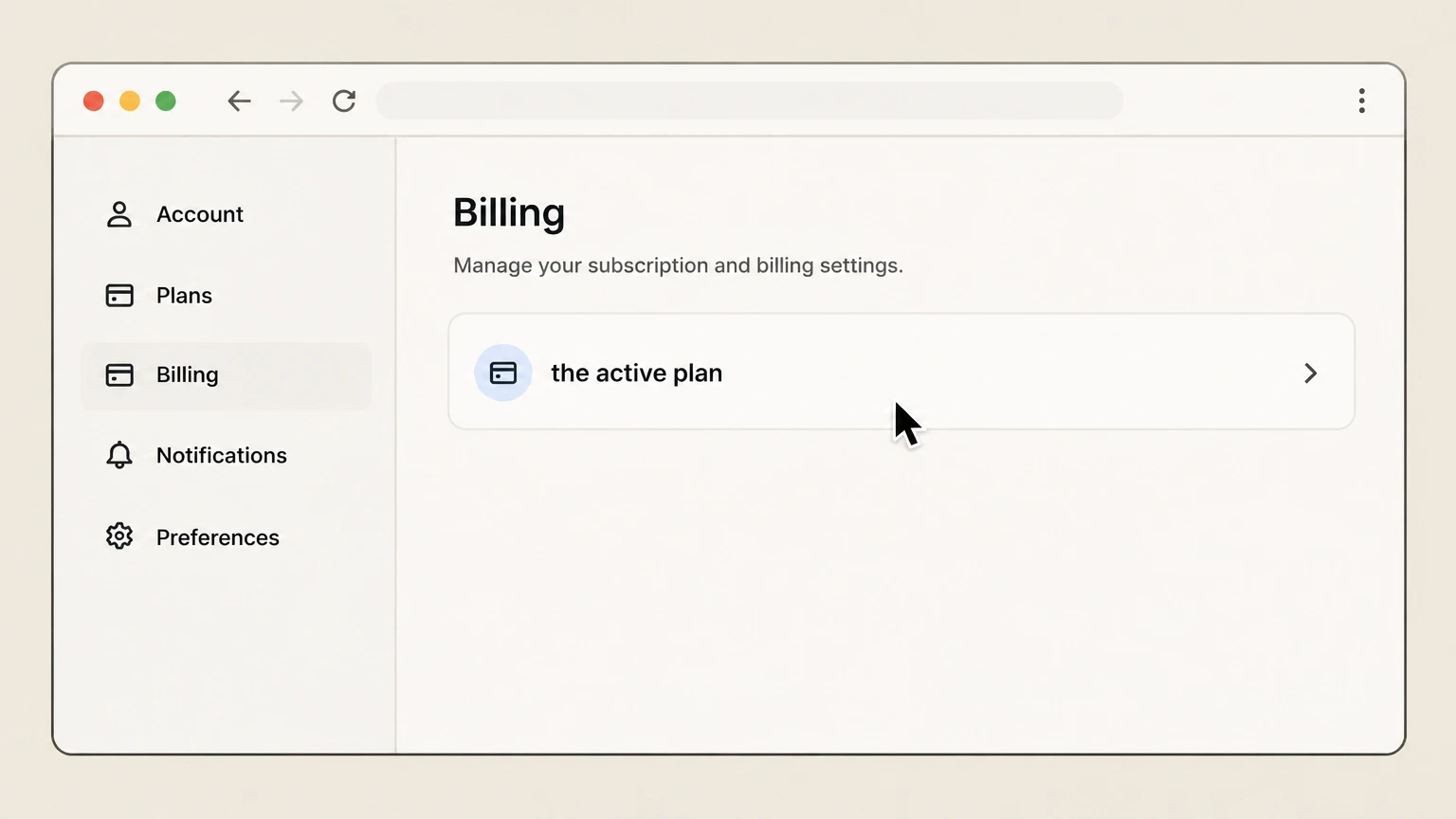 Restream web cancellation: Open the active plan
