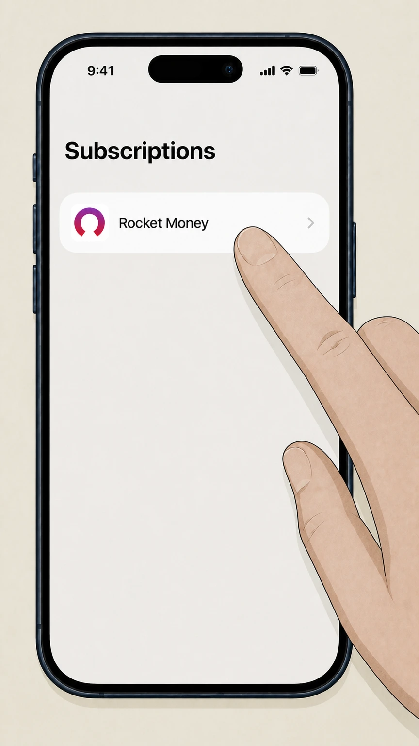 Rocket Money Apple‑billed Rocket Money on iPhone or iPad cancellation: Select Rocket Money