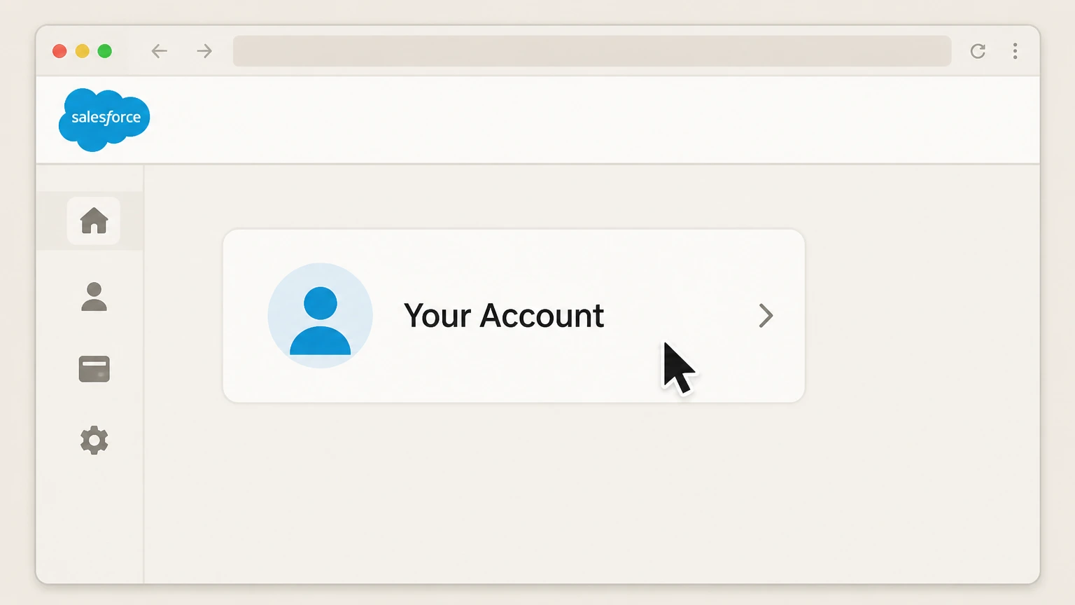 Salesforce Salesforce annual contract in Your Account cancellation: Launch Your Account