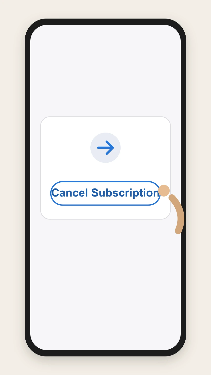 Scentbird Scentbird mobile app cancellation: Choose Cancel Subscription