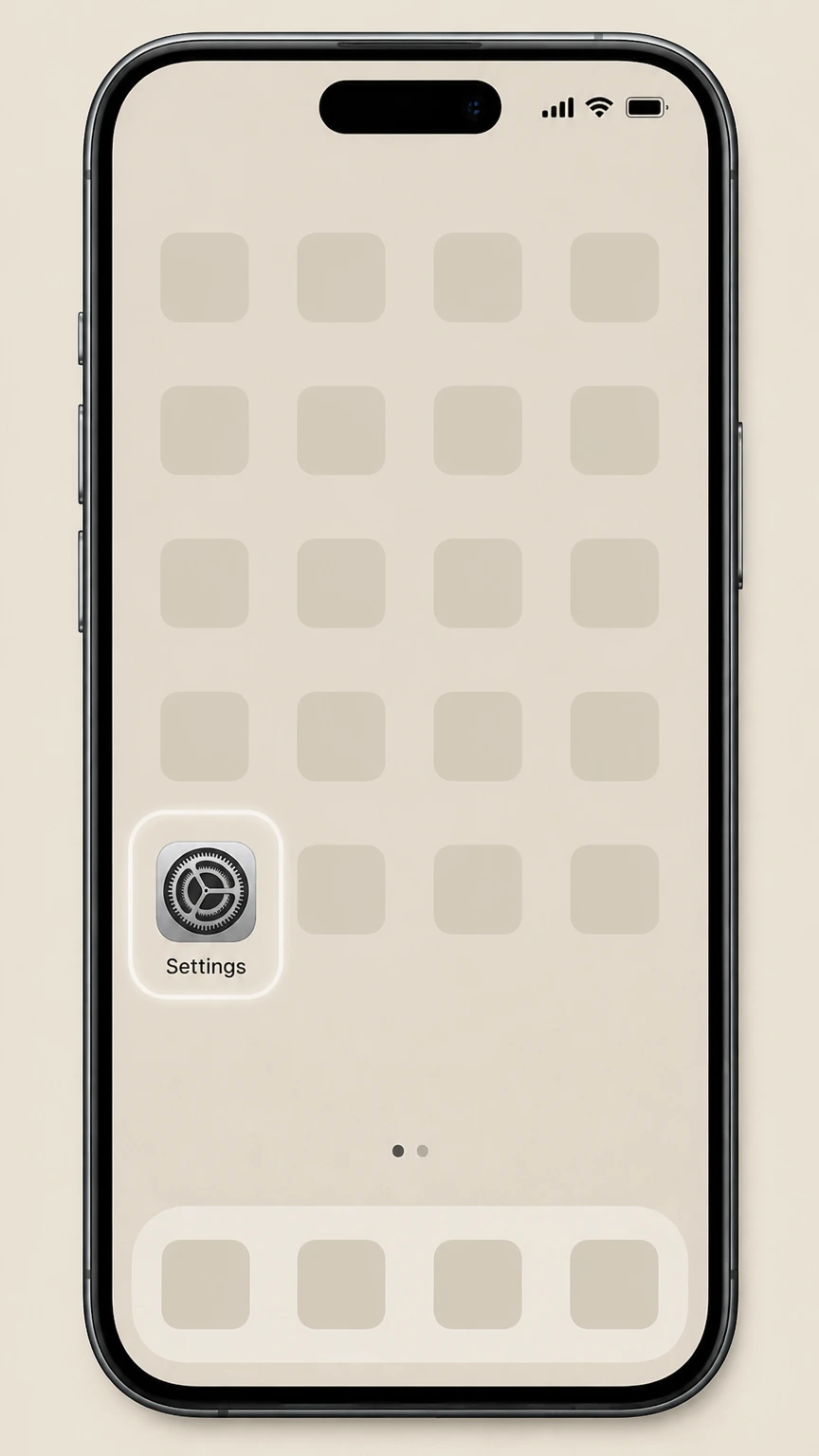 Match iOS cancellation: Open Settings