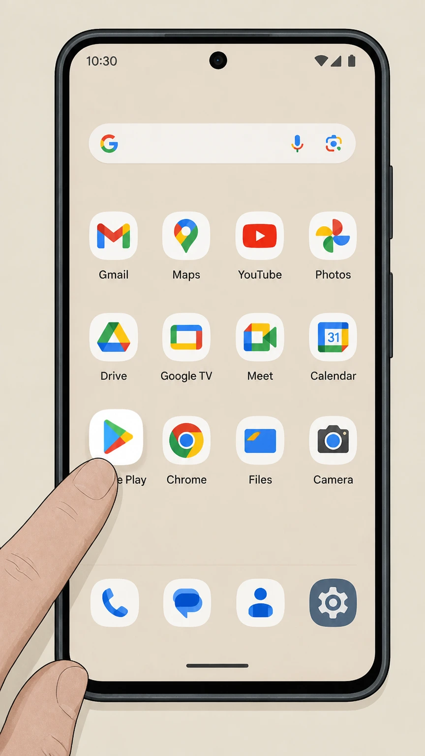 SiriusXM google-play cancellation: Open Google Play