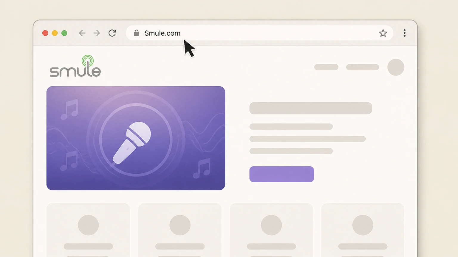 Smule Smule.com account (direct billing) cancellation: Open Smule.com