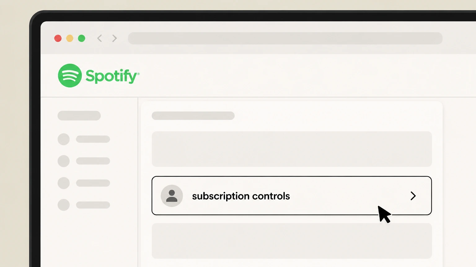 Spotify cancel spotify premium through the listed billing partner: Find subscription controls