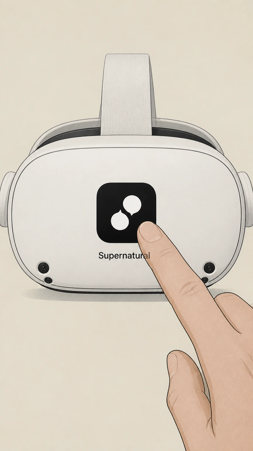 Supernatural Supernatural app on Meta Quest cancellation: Open Supernatural on Meta Quest