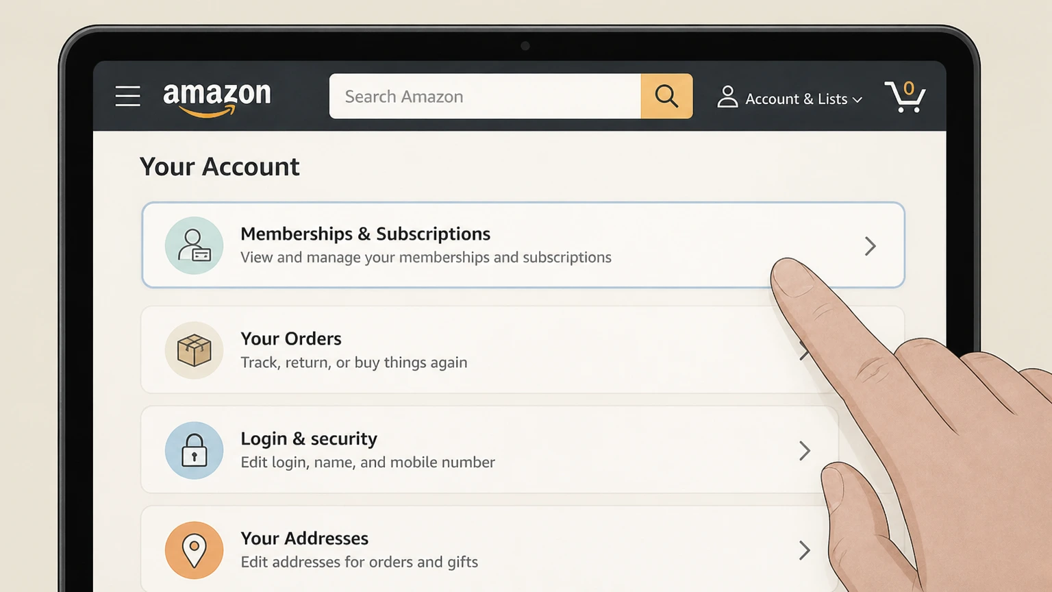 U-NEXT amazon cancellation: Open Memberships & Subscriptions