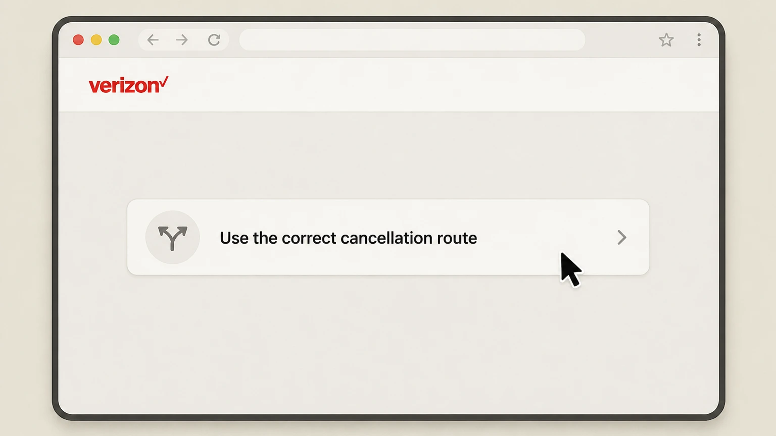 Verizon cancel through mobile carrier: Use the correct cancellation route