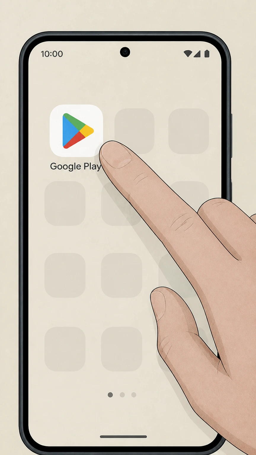 Vogue Google Play on Android (billed via Google Play) cancellation: Open Google Play Store
