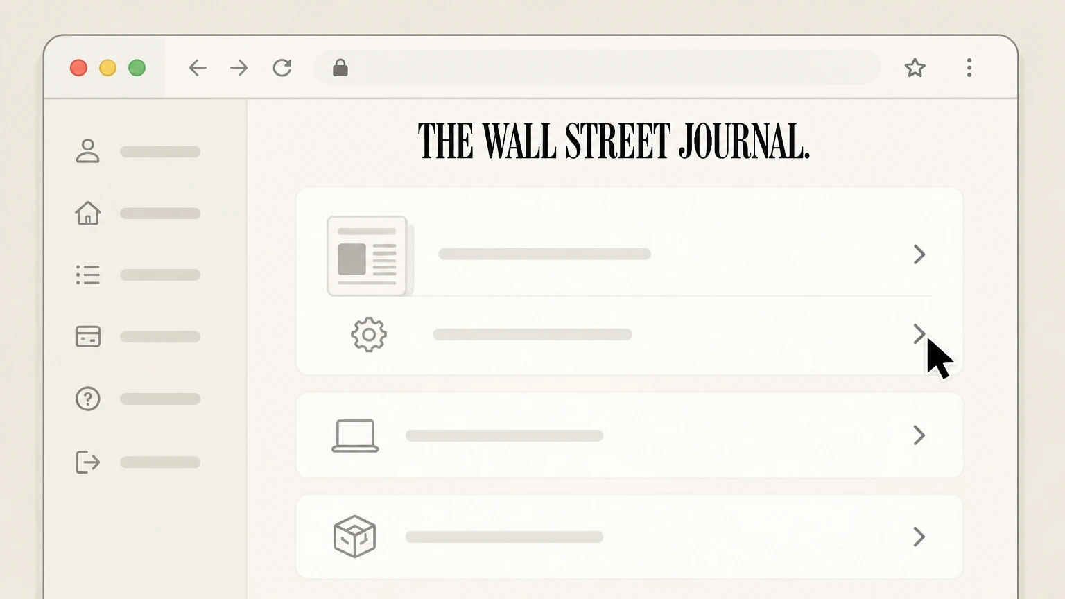 The Wall Street Journal WSJ website (Dow Jones-billed subscriptions) cancellation: Start managing your subscription