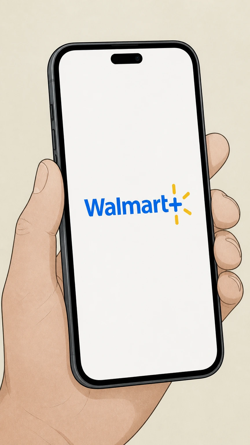 Walmart+ Walmart mobile app cancellation: Open the Walmart app and sign in
