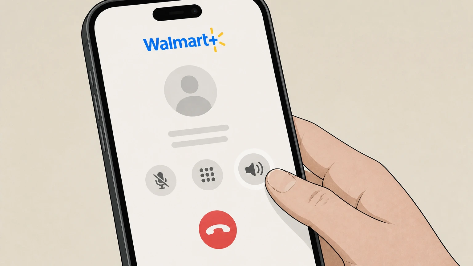 Walmart+ Phone with Walmart Customer Care cancellation: Navigate to Walmart+ support