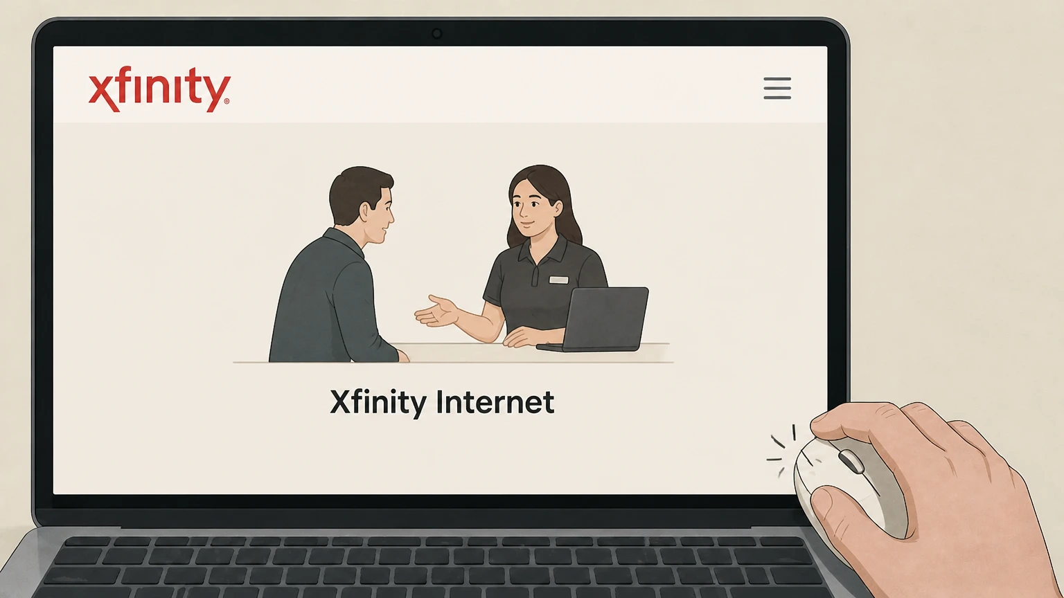 Xfinity Internet In person (Xfinity Retail Store) cancellation: Request cancellation from the representative