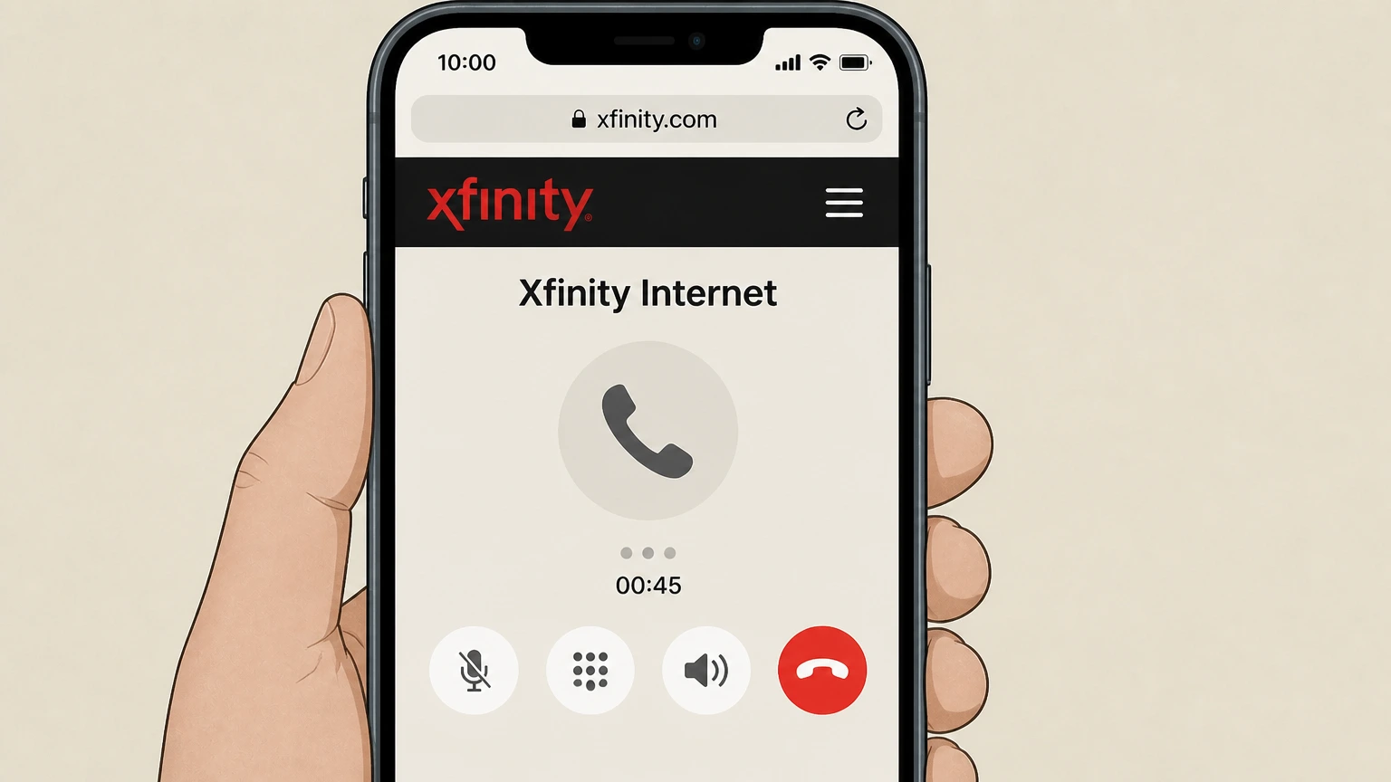 Xfinity Internet Phone cancellation: Call Xfinity for account changes