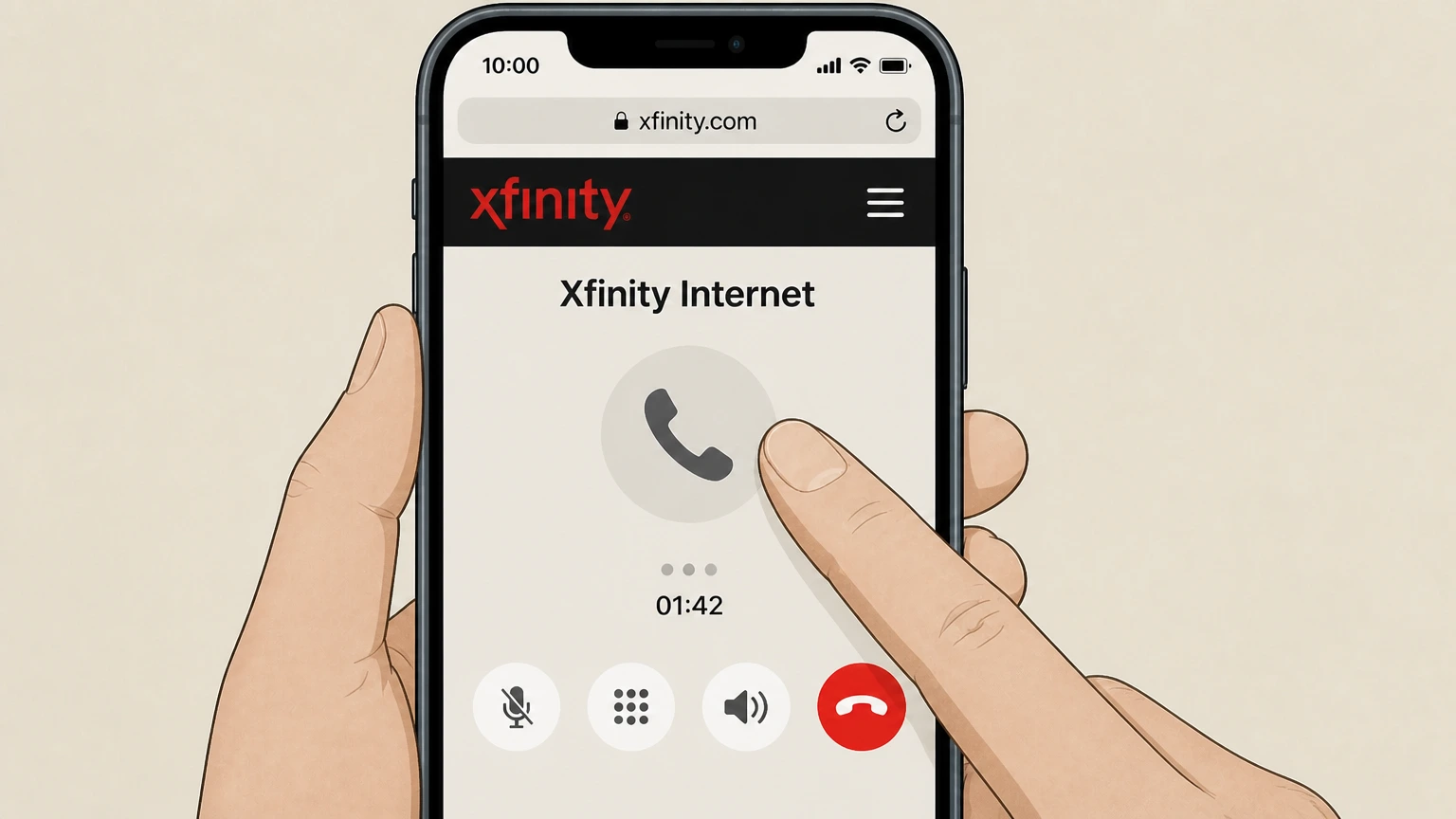 Xfinity Internet Phone cancellation: Verify your identity and account role