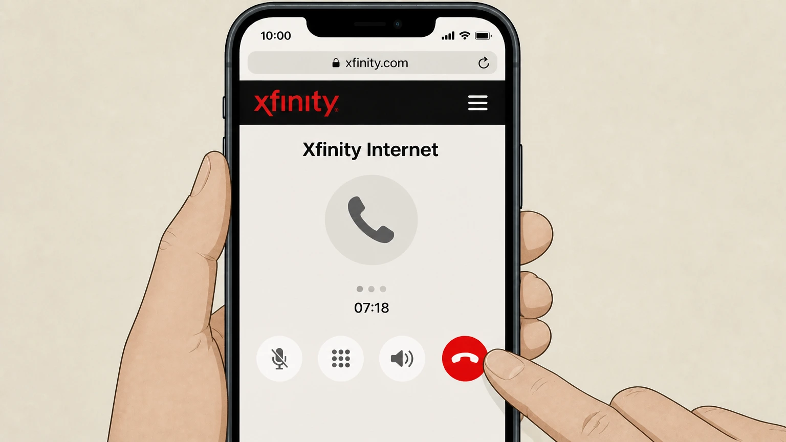 Xfinity Internet Phone cancellation: Request cancellation of Xfinity Internet