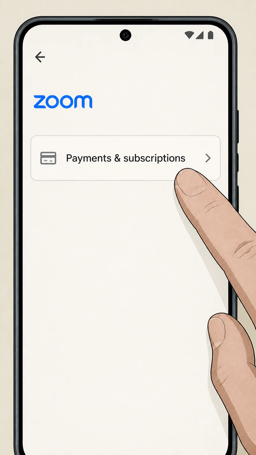 Zoom cancel a google play subscription: Open Payments & subscriptions